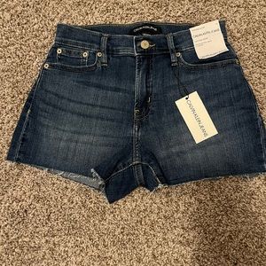Calvin klein denim shorts high rise 3” inseam new with tags